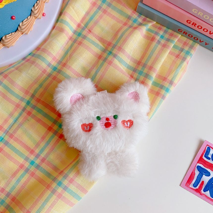 Cute soft kawaii bear plush bag pendant