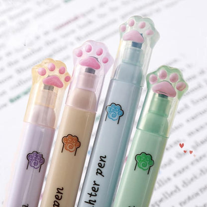Cute Cat Paw Highlighters