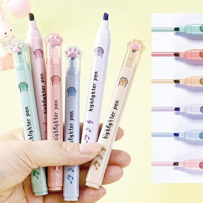 Cute Cat Paw Highlighters