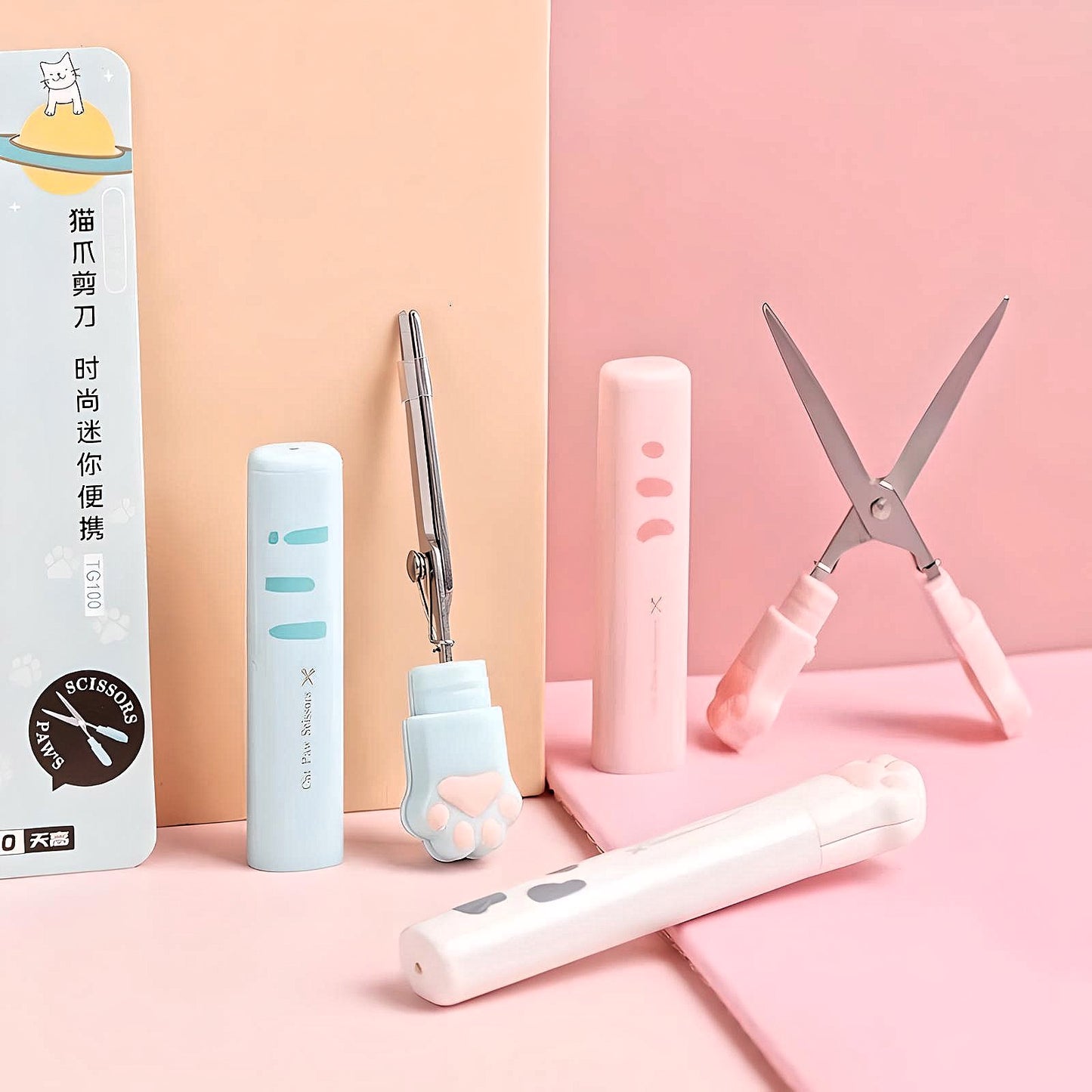 Kawaii Cat Paw Scissors Creative Gifts for Girls