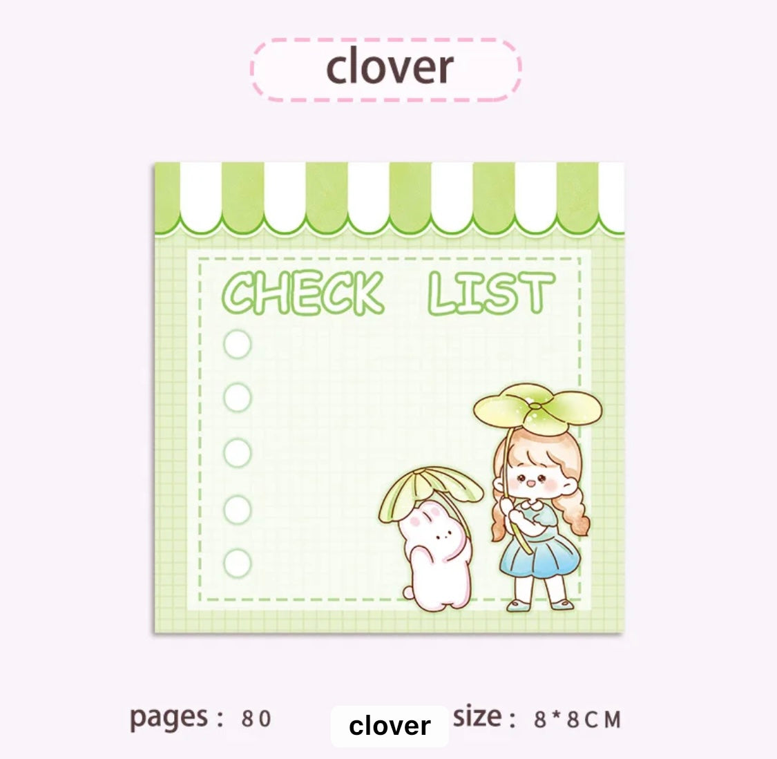 Kawaii Notepads Cute Memo Pads