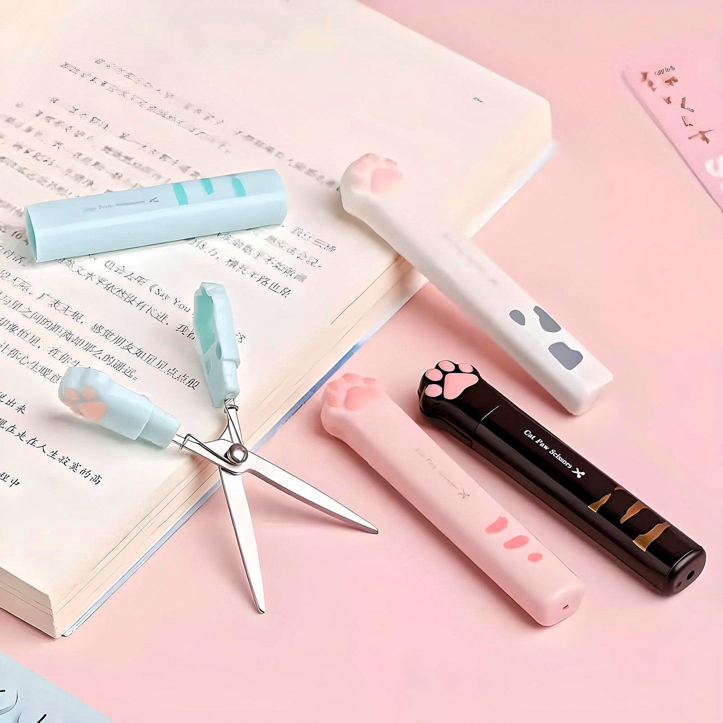 Kawaii Cat Paw Scissors Creative Gifts for Girls