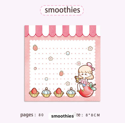 Kawaii Notepads Cute Memo Pads