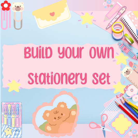 Build your own Kawaii Stationery Set