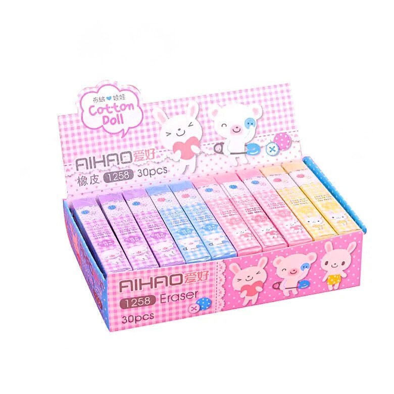 Kawaii Cute Eraser| Pastel Stationery Cute School Stationery Supplies| kawaii kitsch | cute rubbers| kawaii stationary| cute stationery gift