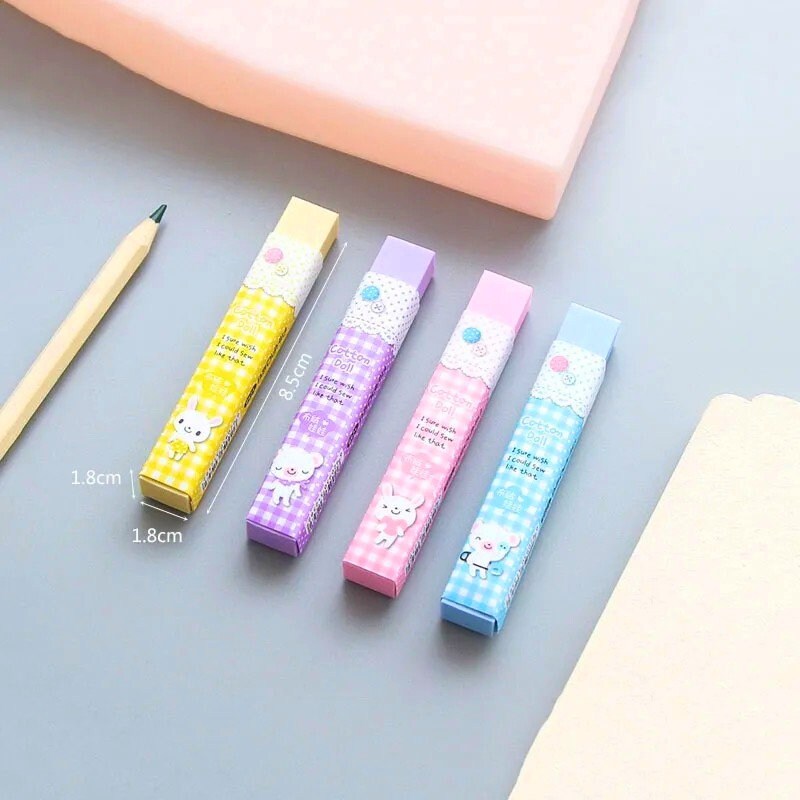 Kawaii Cute Eraser| Pastel Stationery Cute School Stationery Supplies| kawaii kitsch | cute rubbers| kawaii stationary| cute stationery gift