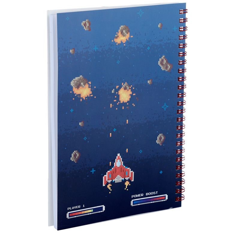 6Pcs Cute Stationery Set for Boys, Game Over Notepad, Game-themed stationery, Cute gifts for boys, novelty gift for nephew